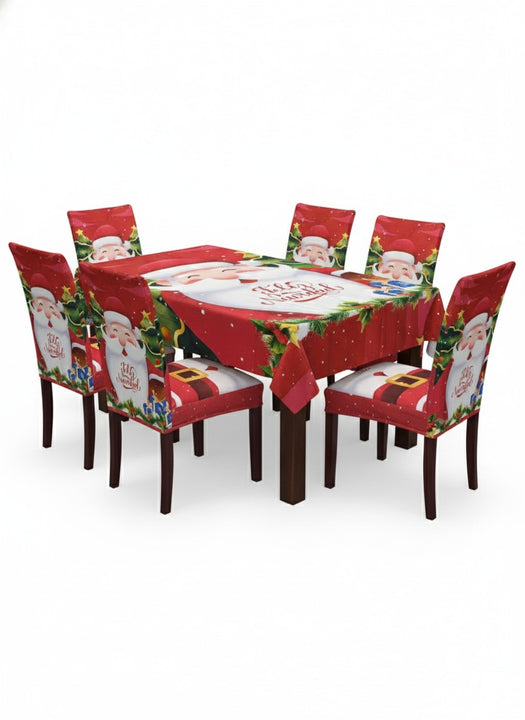 Mantel y 6 sillas navideñas + ENVÍO GRATIS!🎅