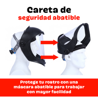 Careta de seguridad retráctil + ENVÍO GRATIS!🔥